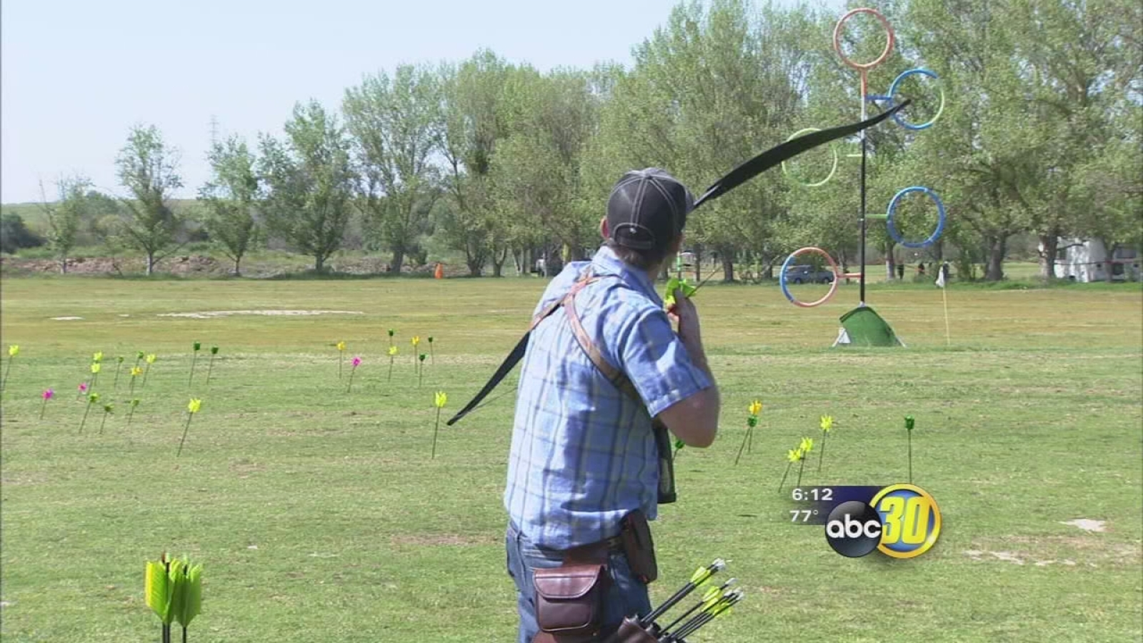 Hundreds of archers gather for Fresno County tournament ABC30 Fresno