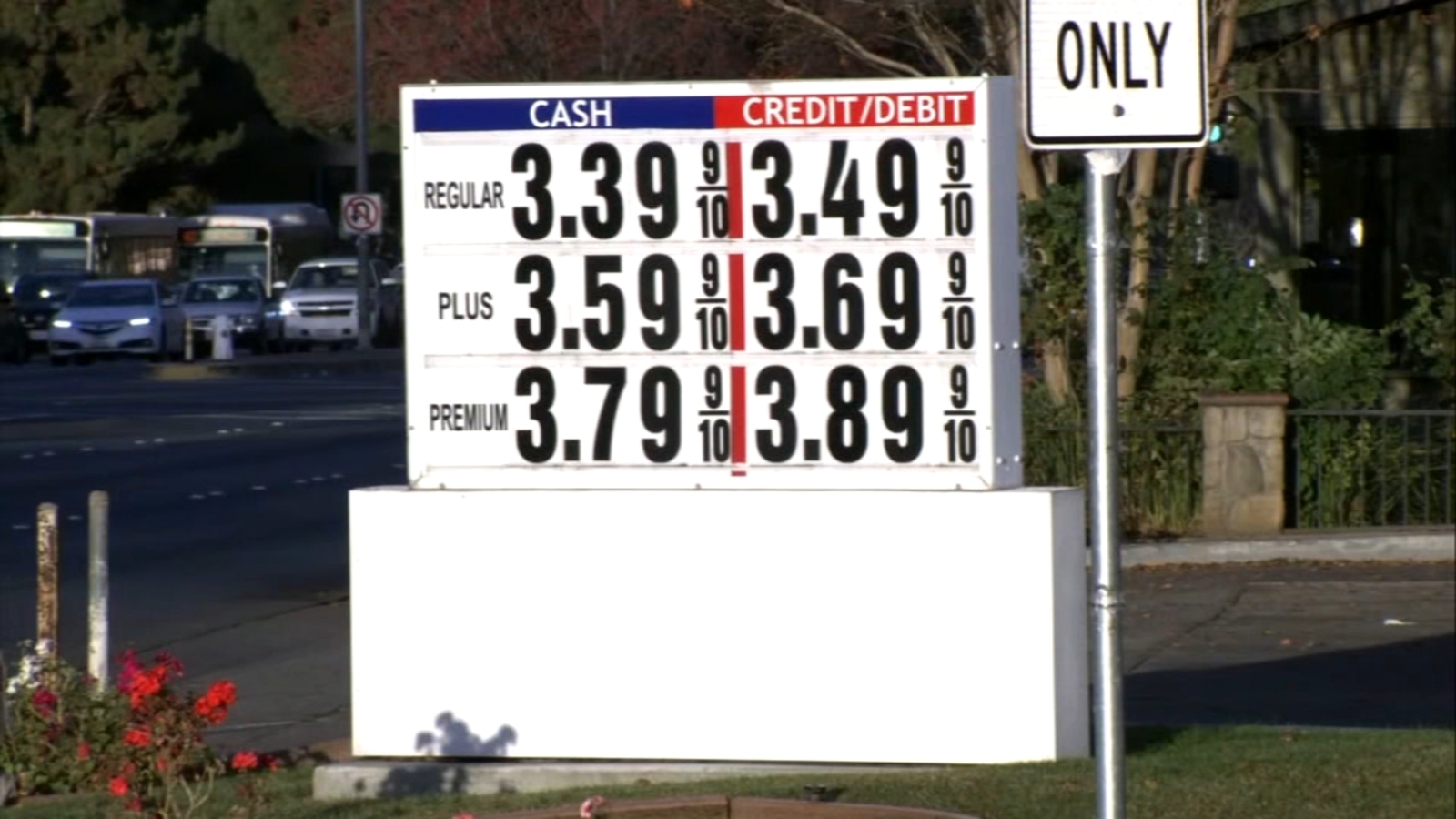 Dropping gas prices are lower today than they were a year ago in the