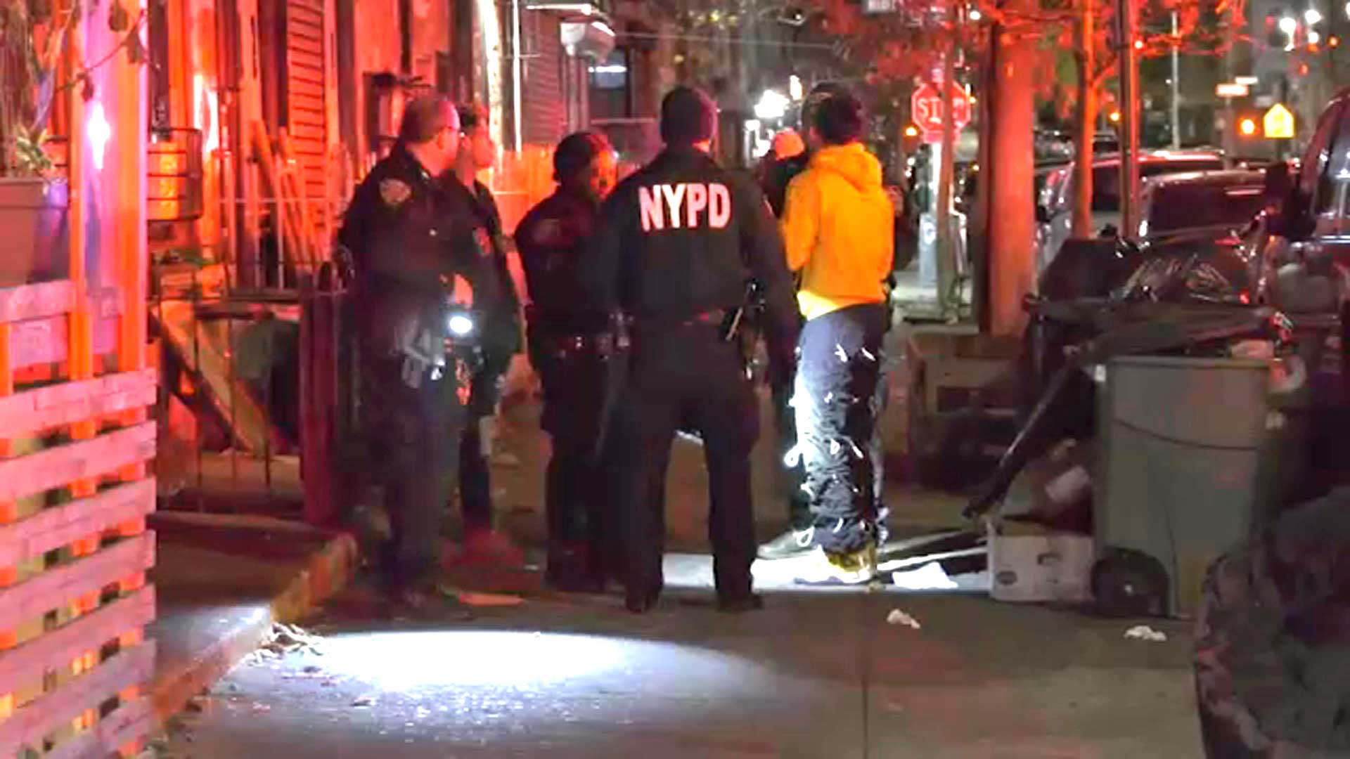 2 men shot in front of Bushwick restaurant