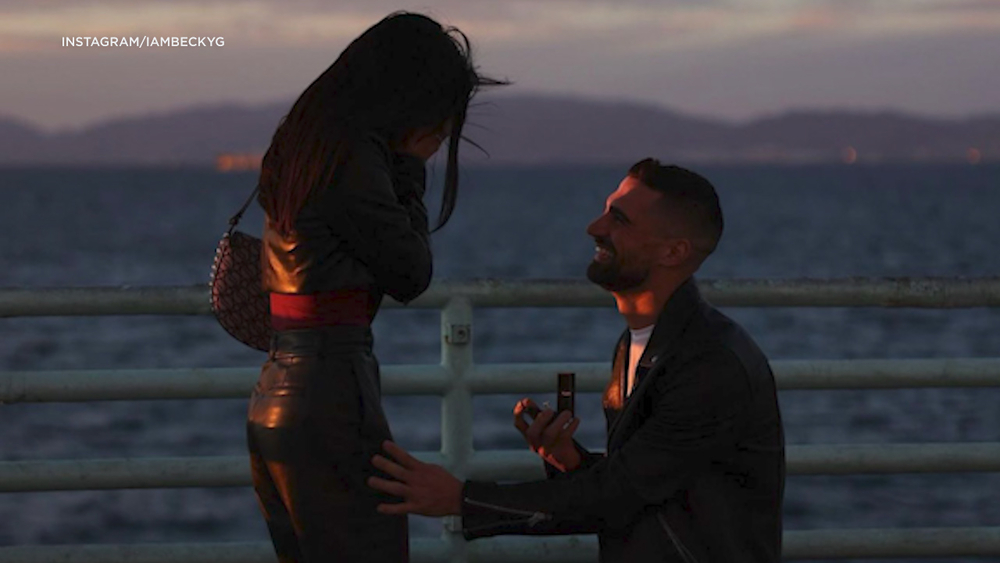 Becky G and former LA Galaxy player Sebastian Lletget are engaged