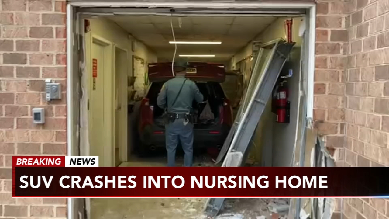 SUV crashes into Delaware nursing home