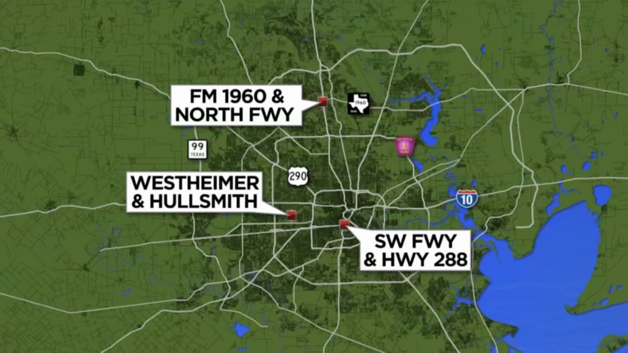 3 pedestrians killed after being hit on Houston's roadways