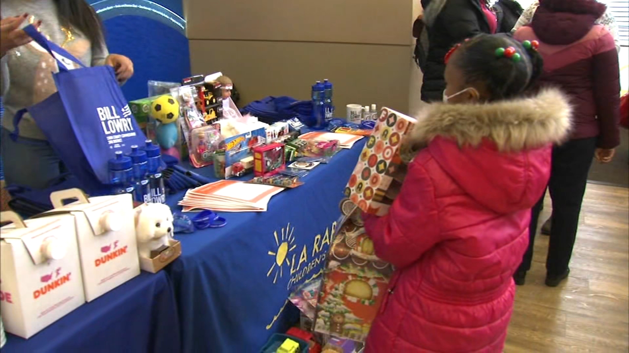 La Rabida pediatric patients treated to holiday gifts