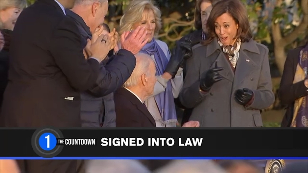 The Countdown: Same-sex marriage bill signed; nuclear fusion reaction