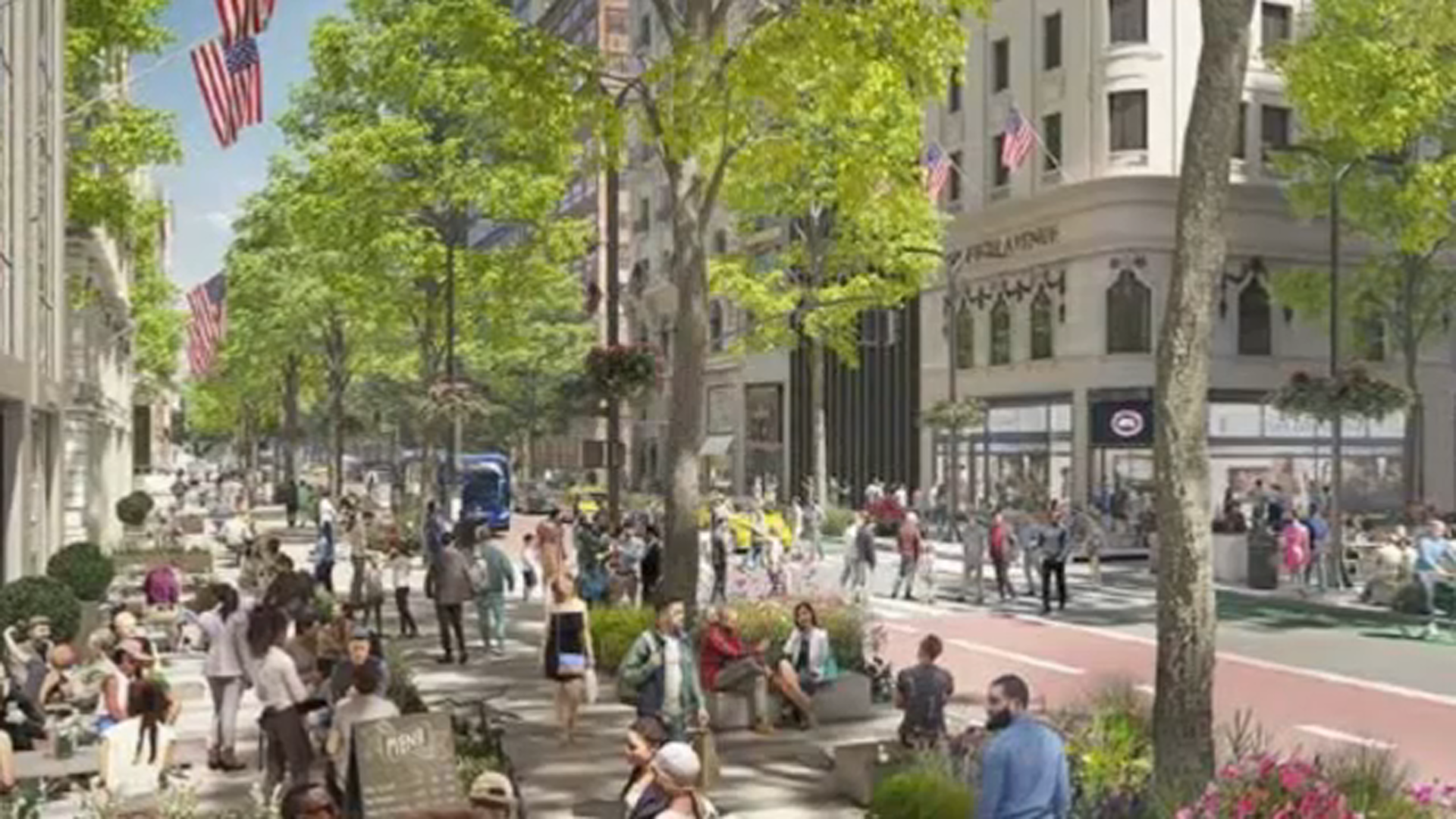 Urban redesign to lure New Yorkers back to officers