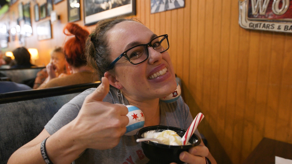 Malört-eggnog soft serve creates lines, grimaced faces 