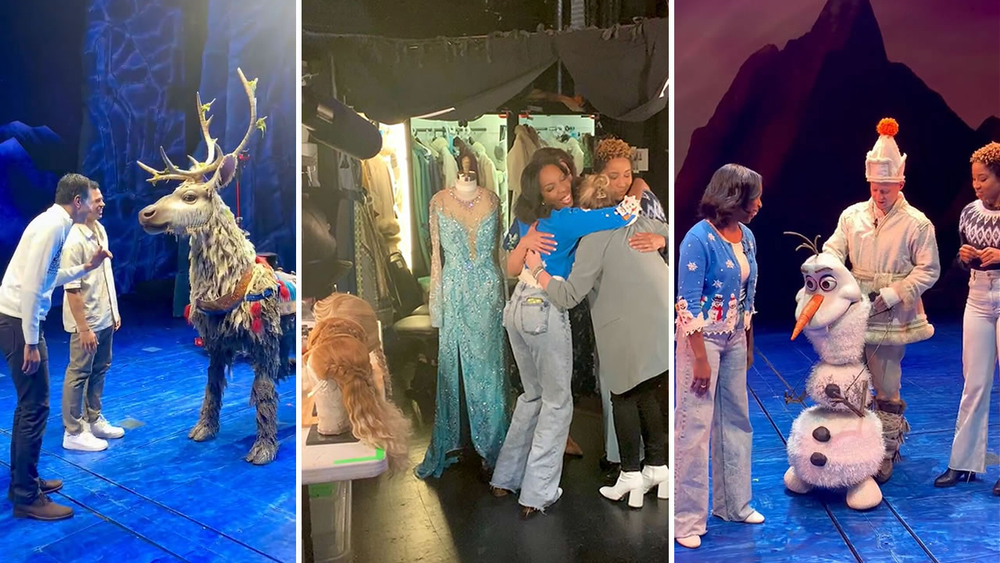 Go behind the scenes with Disney's Frozen show in San Francisco