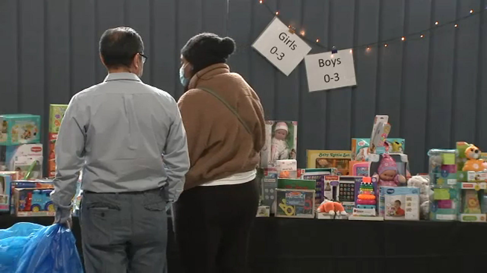 Salvation Army hands out hundreds of toys in Newark to help brighten