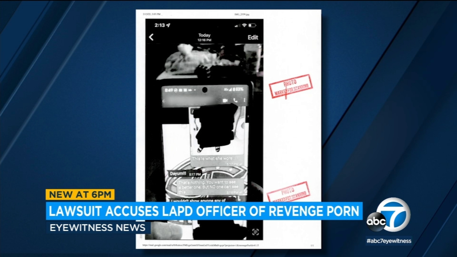 LAPD chief expresses concern after officer accused of sharing explicit