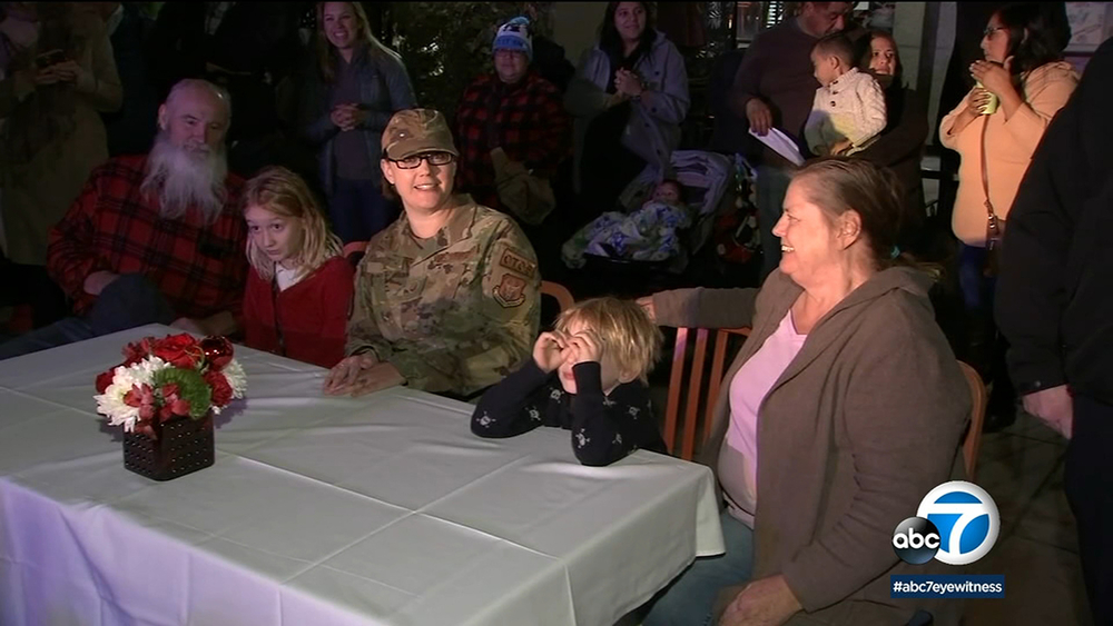 Riverside school honors Air Force sergeant stationed far from family