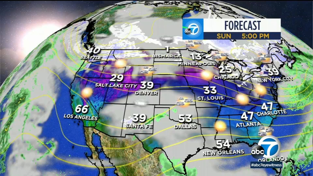 SoCal to see clouds, cool breezes Sunday