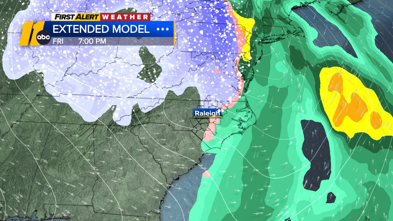 Rain main culprit before Christmas; snow flakes possible