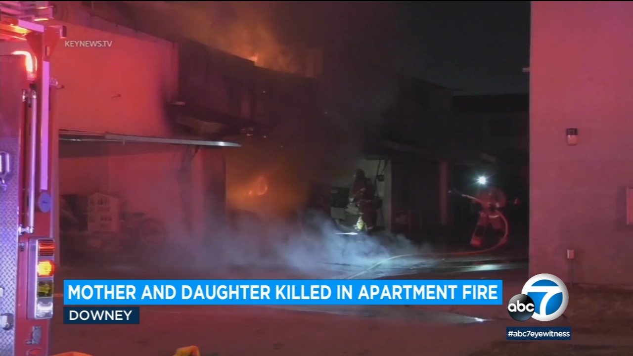 Mother, 12-year-old child dead after Downey apartment fire