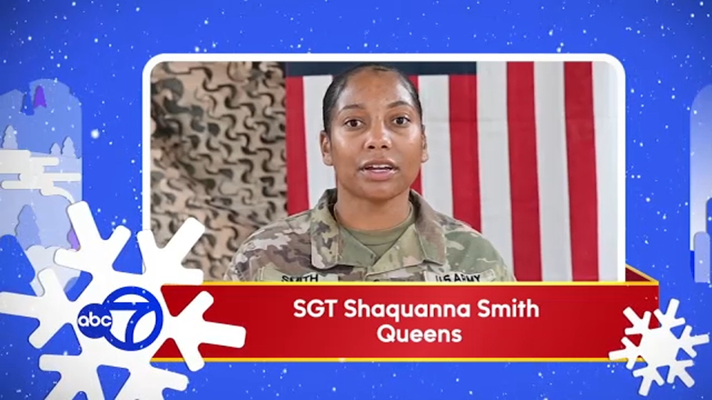 Holiday Military Greeting: Shaquanna Smith of Queens