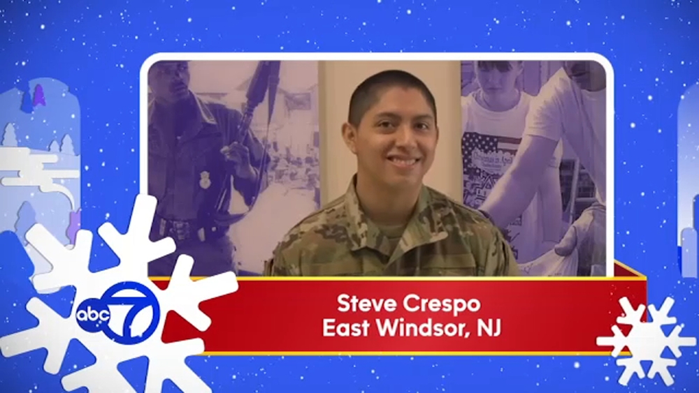 Holiday Military Greeting: Steve Crespo