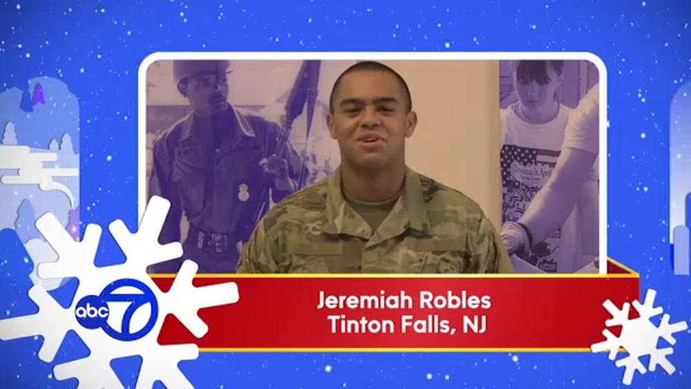 Holiday Military Greeting: Jeremiah Robles