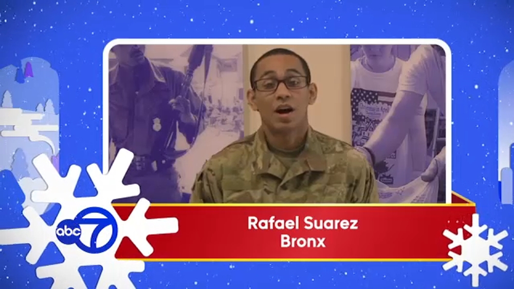 Holiday Greetings Home from our Troops: Rafael Suarez