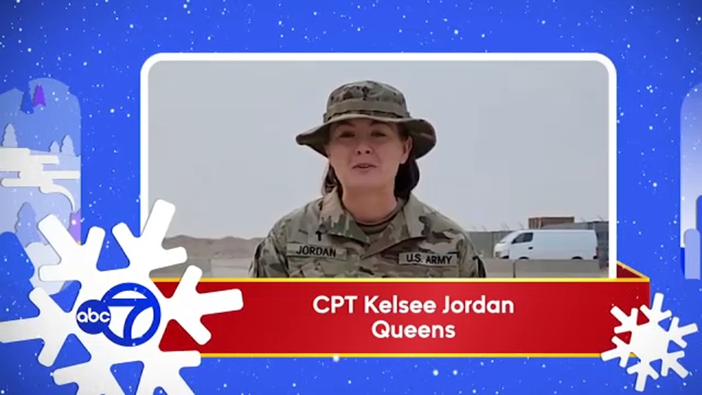Holiday Military Greeting: Kelsee Jordan