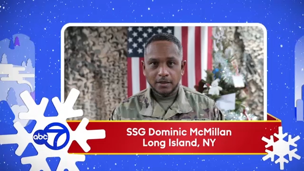 Holiday Military Greeting: Dominic McMillan