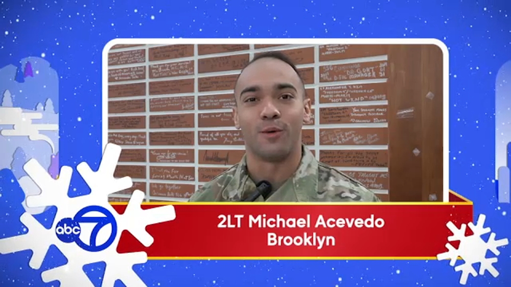 Holiday Greetings Home from our Troops: Michael Acevedo