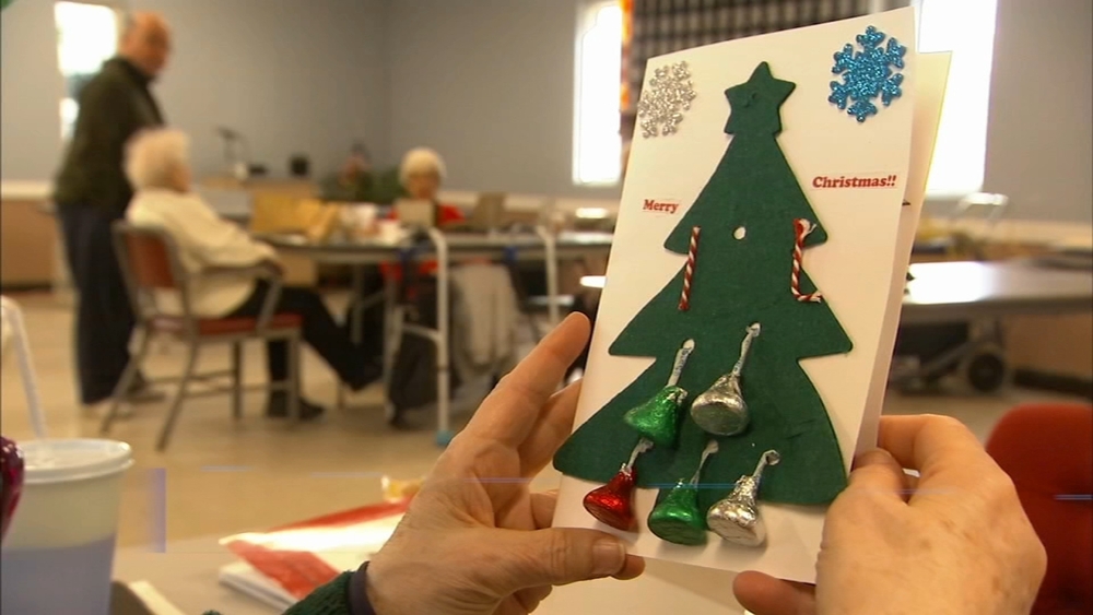 Card making party delivers holiday cheer to senior citizens in Delco