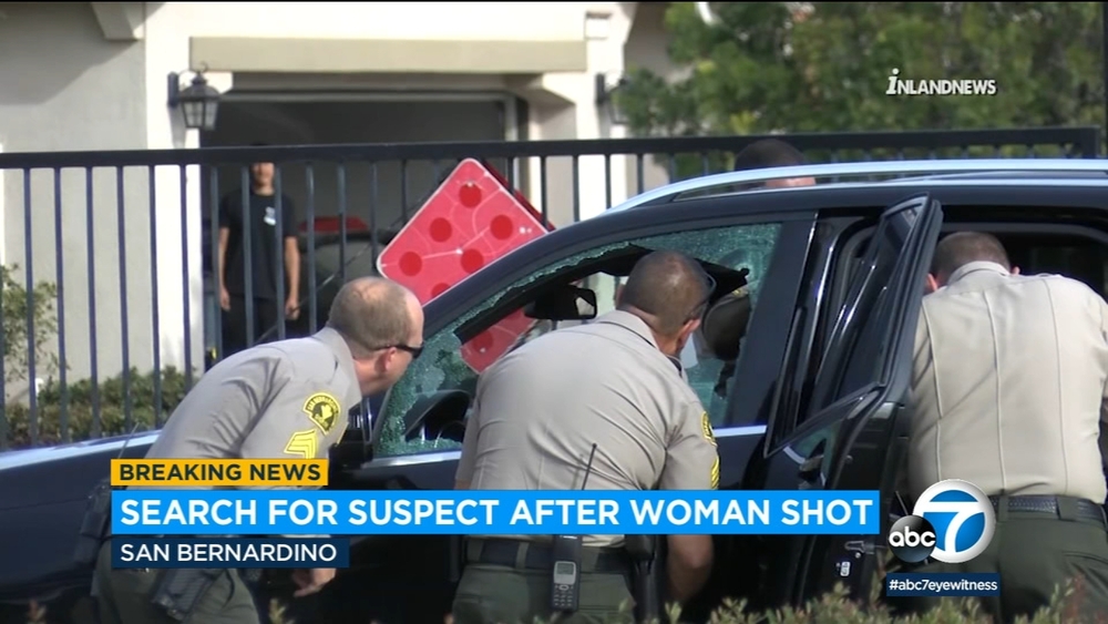 Woman shot in possible road rage incident in San Bernardino