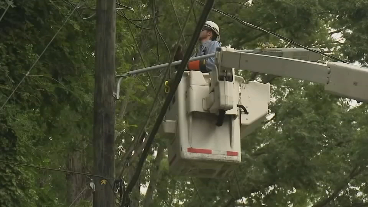 Less than 100,000 without power in NC as cold moves in