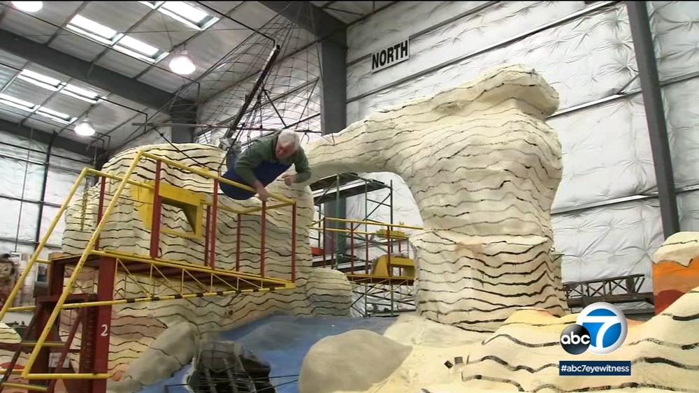 Rose Parade will feature a handful of 'self-built' floats