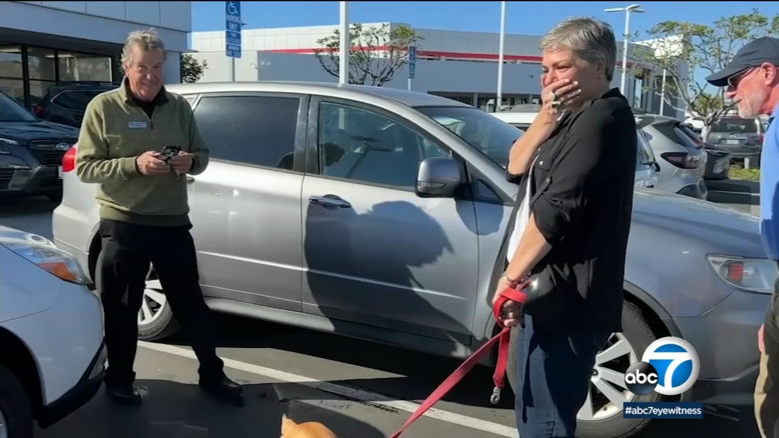 Homeless woman surprised with new car for saving man’s life during accident