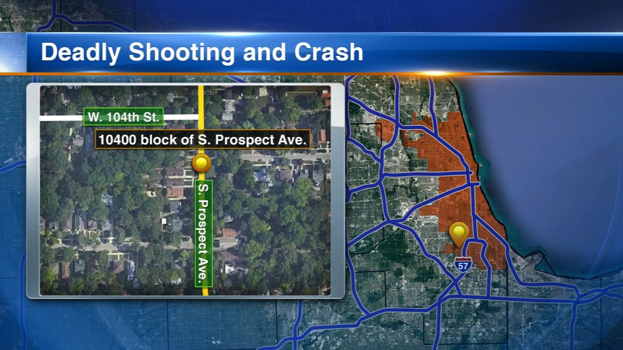 Man killed in shooting, crash in East Beverly