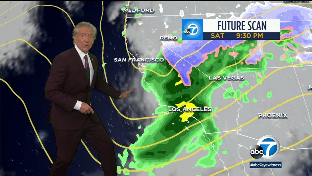 SoCal expecting heavy rain for New Year's Eve