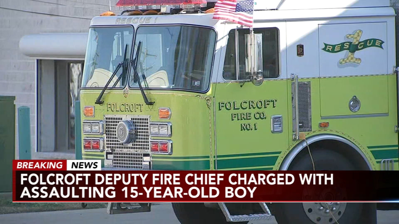 Folcroft deputy fire chief accused of sexually assaulting teen boy