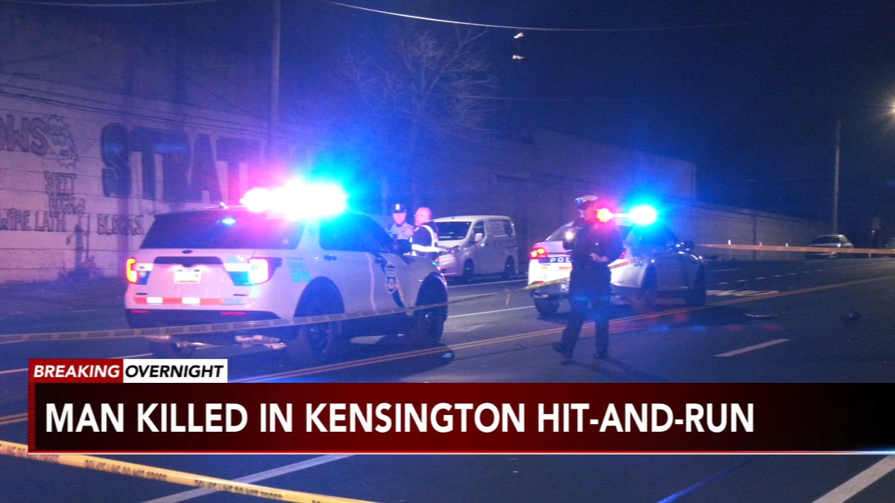 Police searching for suspect after deadly hit and run in Kensington
