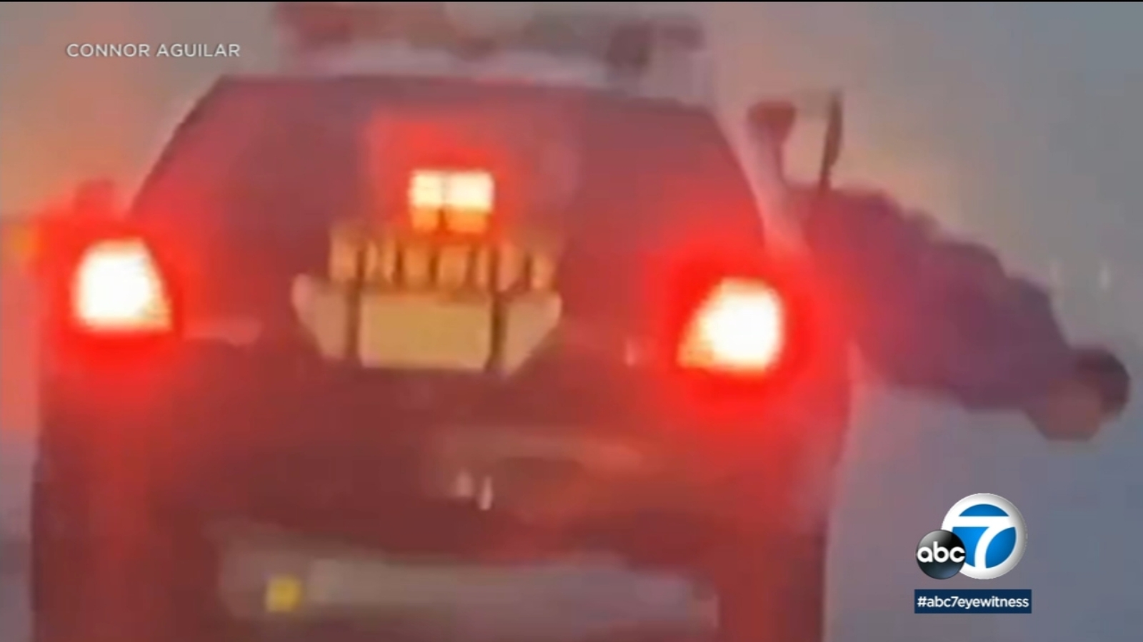 Caught on video Inmate attempts, fails to escape from LASD cruiser on