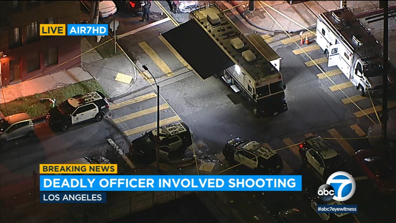 LAPD fatally shoots knife-wielding suspect in Westlake
