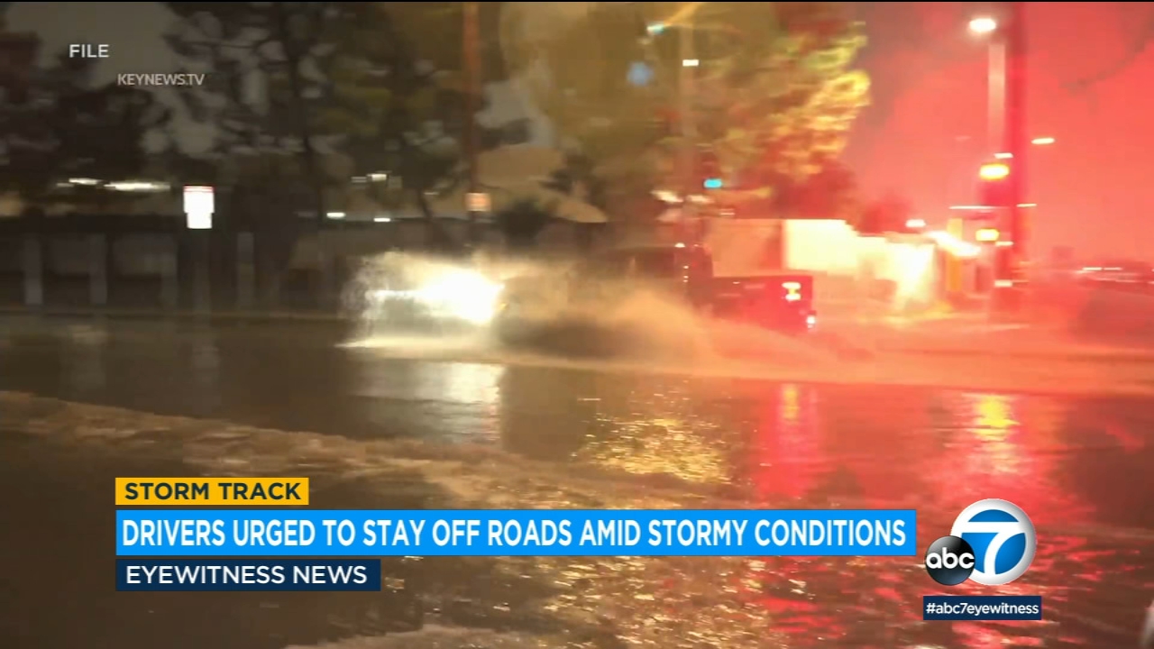 Caltrans urges drivers statewide to stay off roads ahead of storm