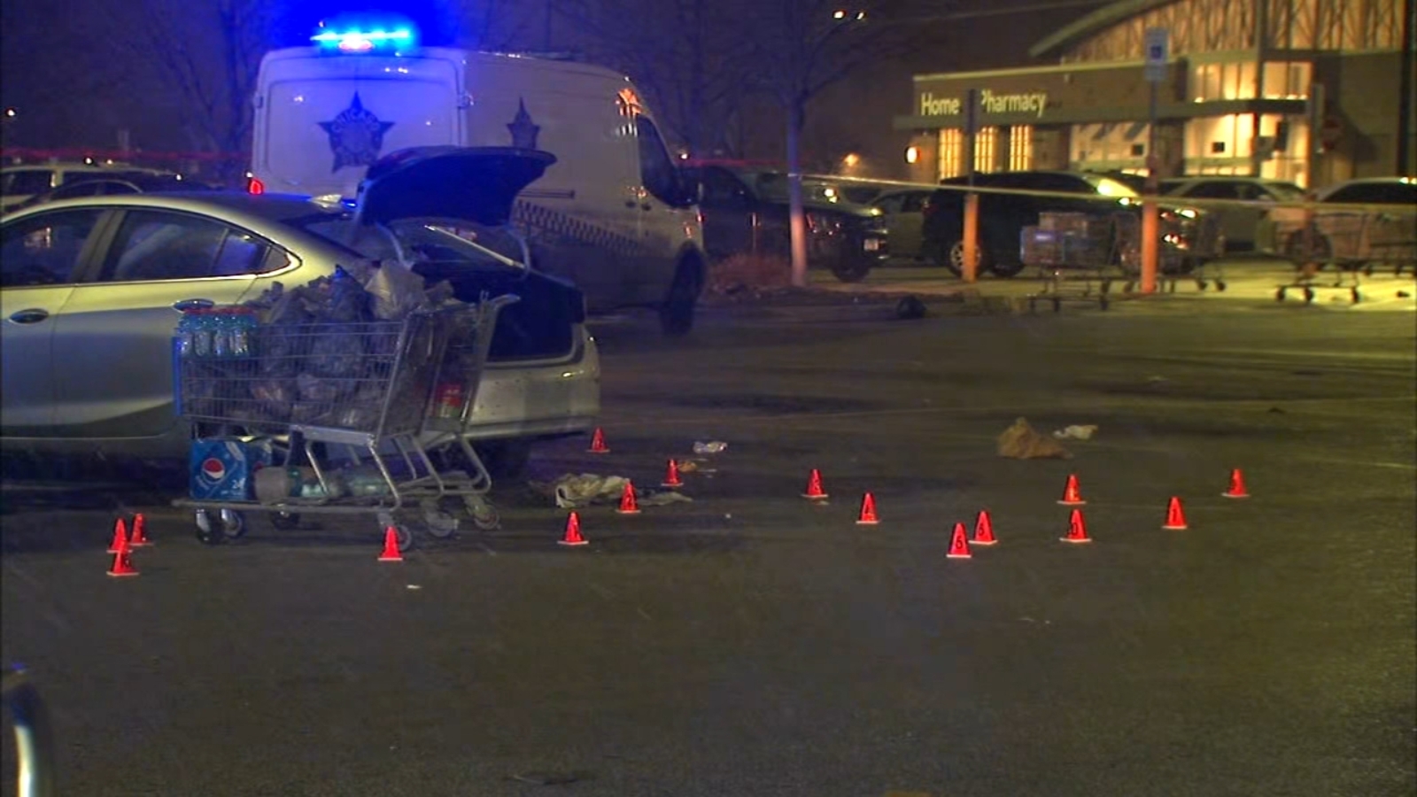 Chicago shooting 3 injured, 1 critically, in Walmart parking lot