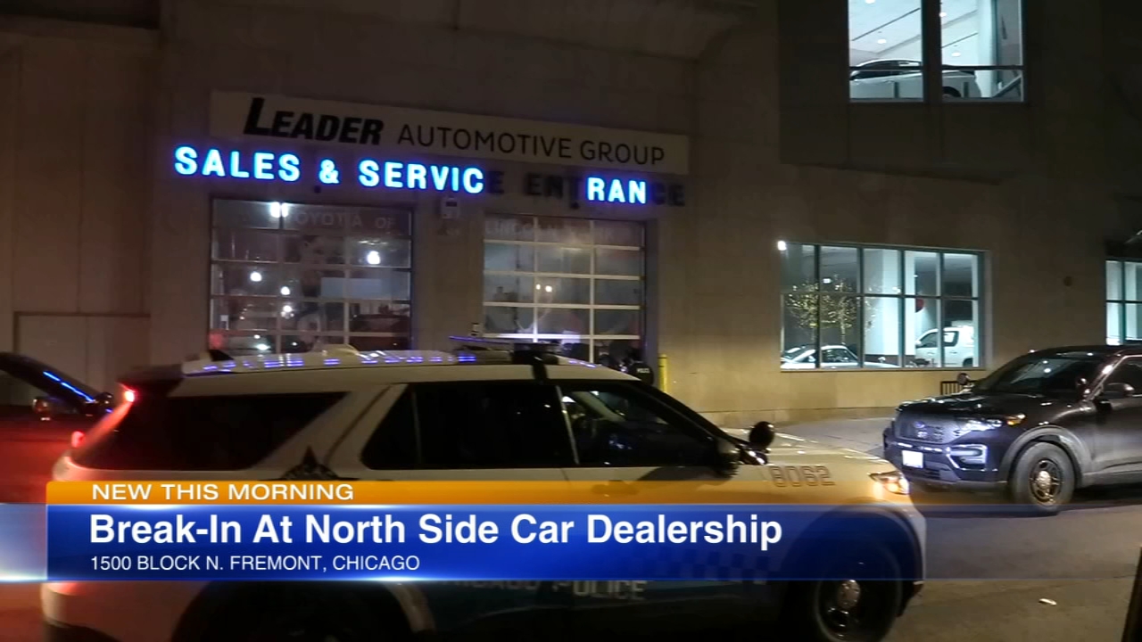 Chicago police investigating break-in at North Side dealership