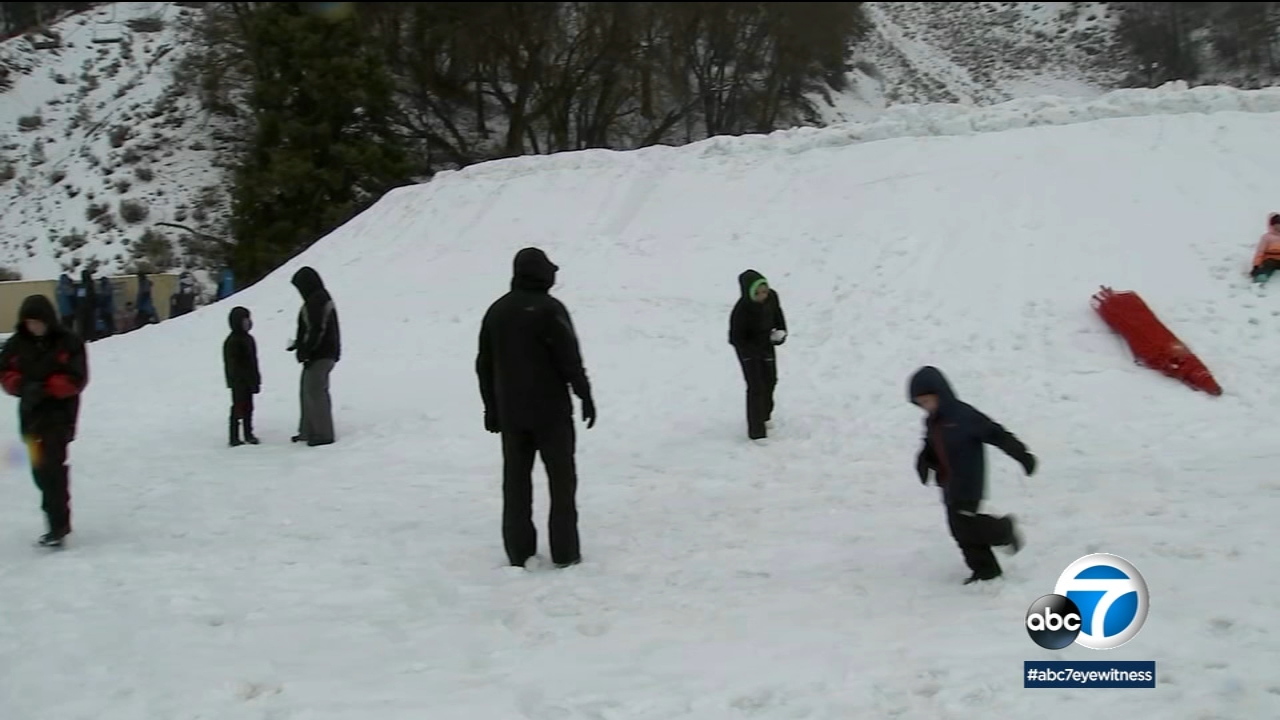 SoCal storm drops more rain than snow at Mountain High