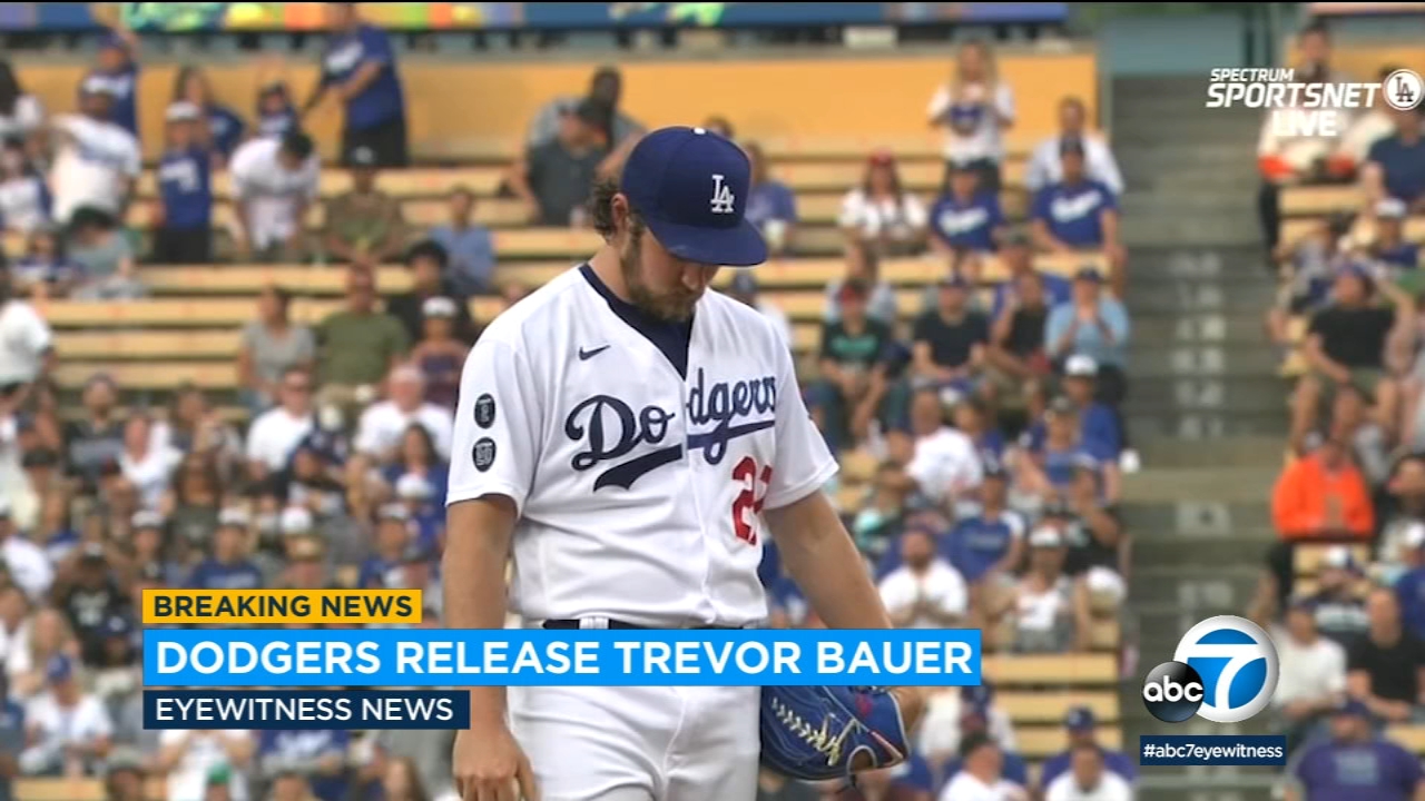 Dodgers cut ties with embattled pitcher Trevor Bauer