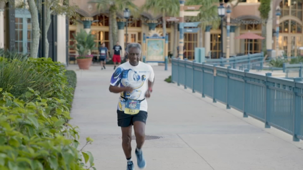 80-year-old inspires as he completes 30th Disney Marathon
