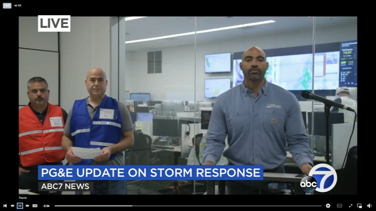PG&E says this is their largest response to a winter storm ever