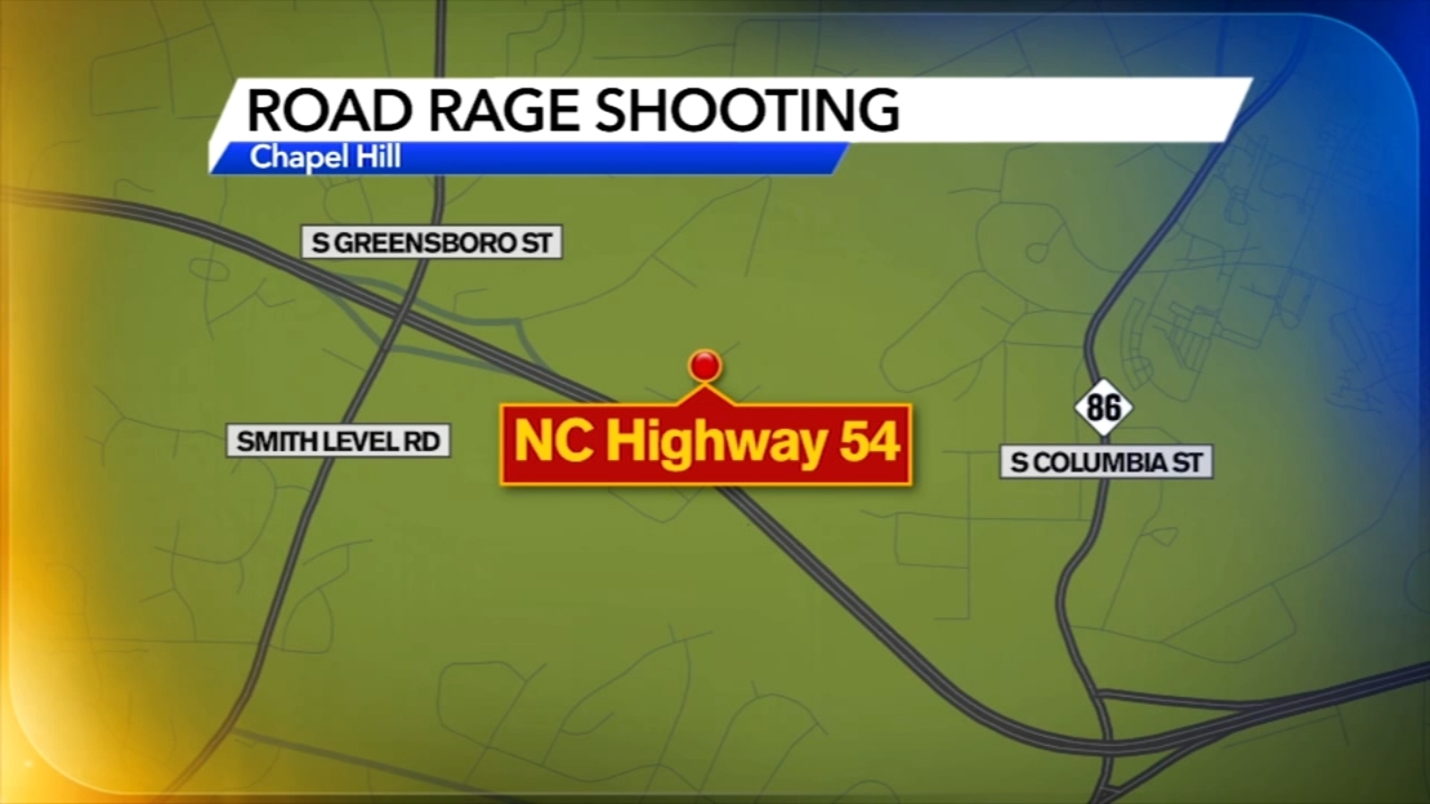 1 hurt in Chapel Hill road rage shooting, suspect on the run ABC11