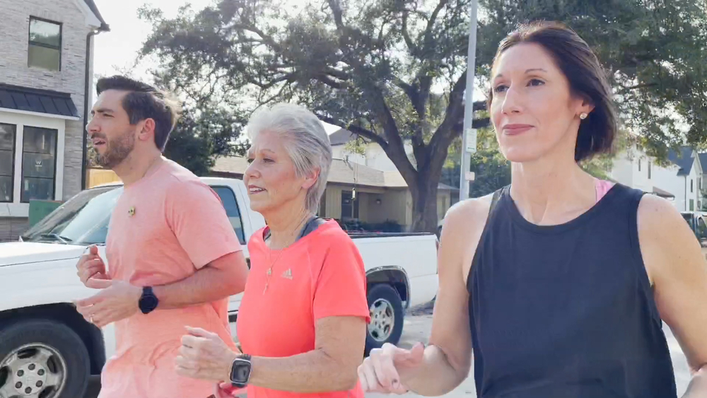 63-year-old woman makes running a family affair