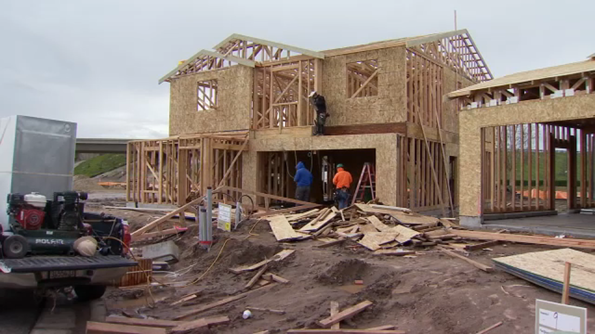 Storm causes concerns for Valley construction crews