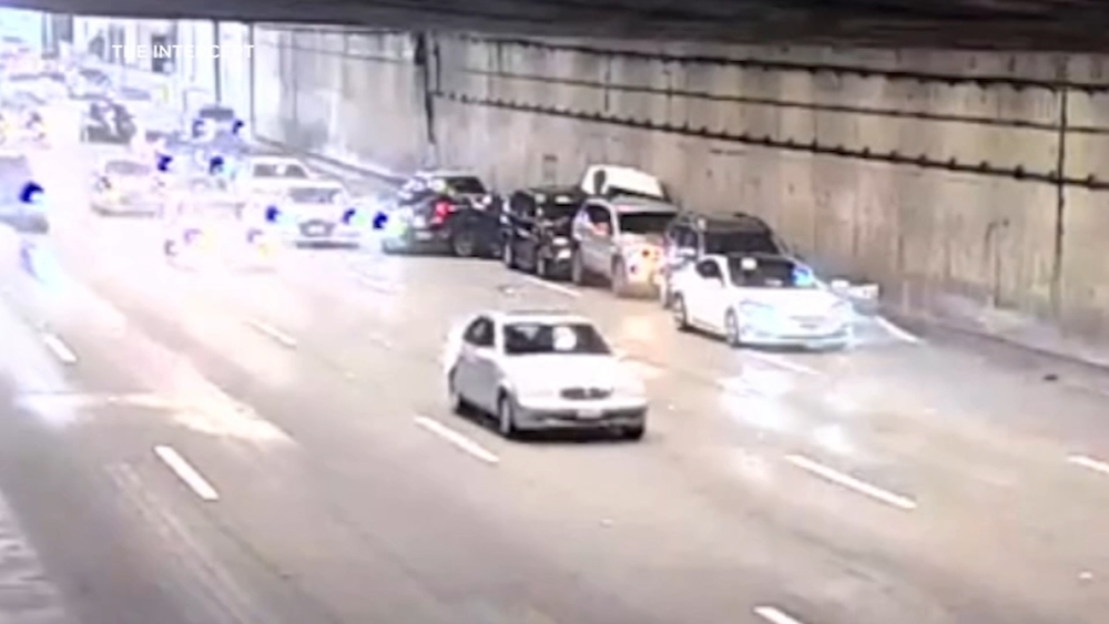 New video released of Bay Bridge 8-car crash caused by Tesla