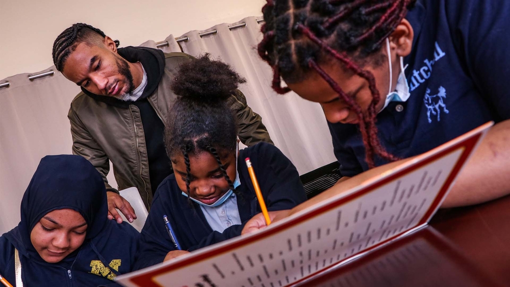 Philly hip-hop artist helps students find their voice