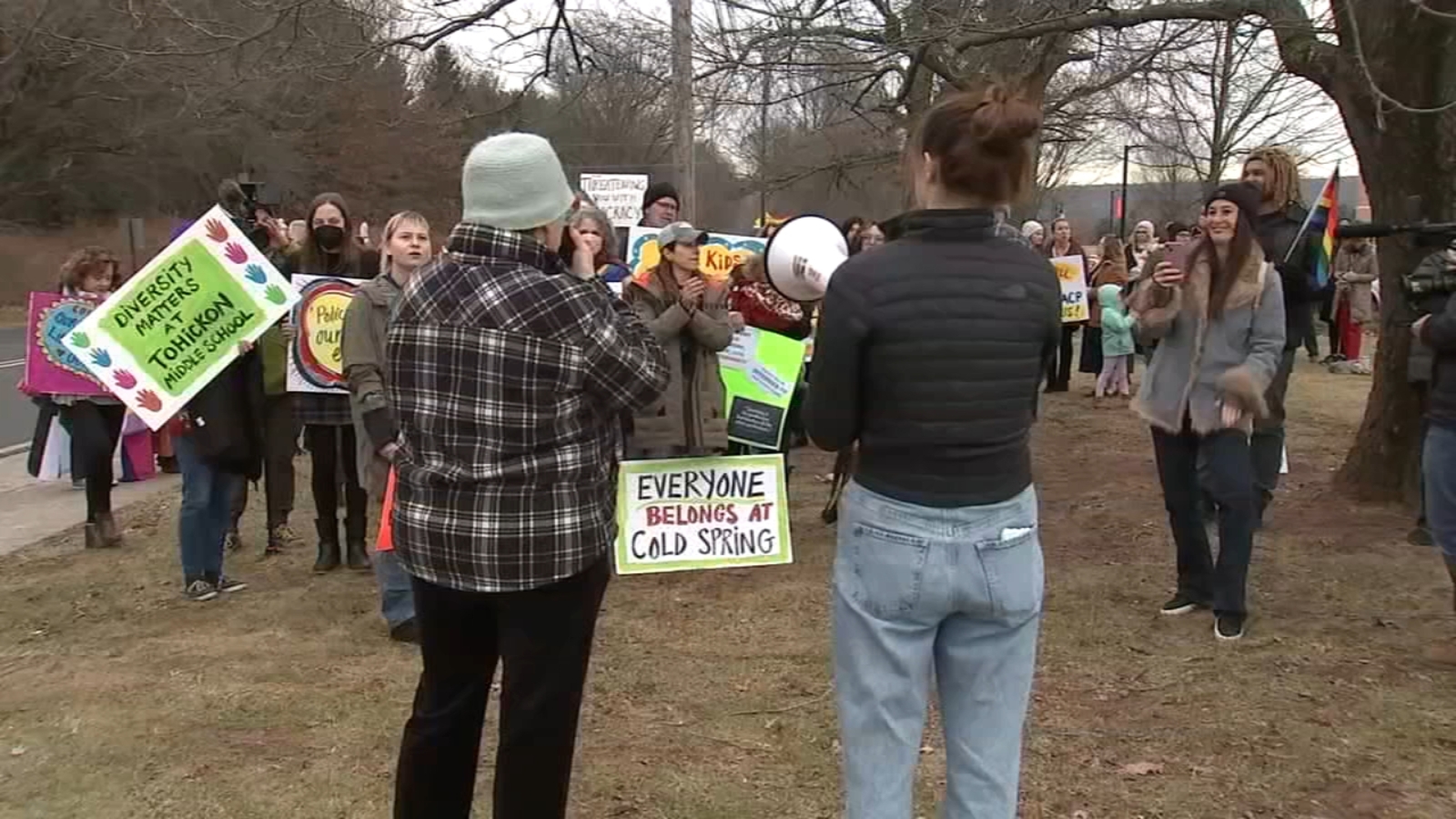 Boycott held outside Central Bucks East High School over new ...