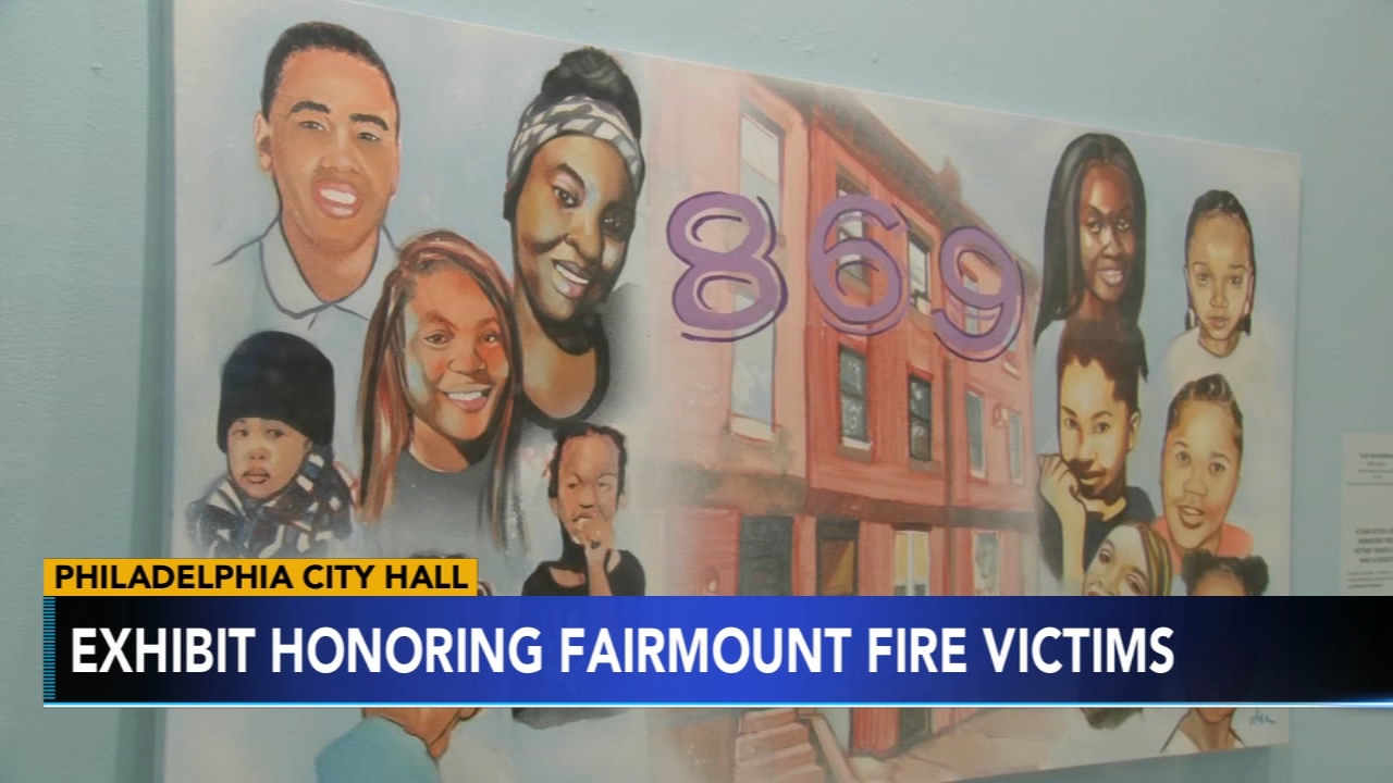 Philly honors victims of Fairmount fire with exhibit at City Hall