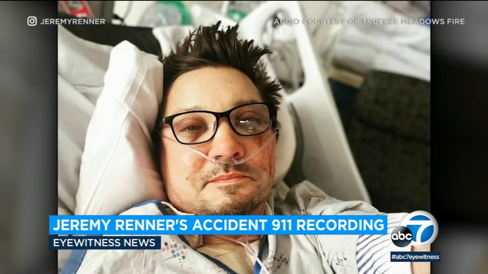 Jeremy Renner accident Neighbor who called 911 heard telling operator